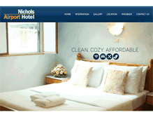 Tablet Screenshot of nicholsairporthotel.com.ph